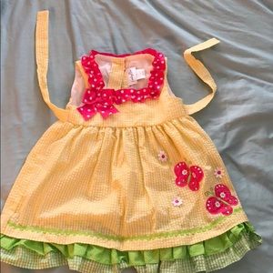 Girls seersucker spring dress 3T